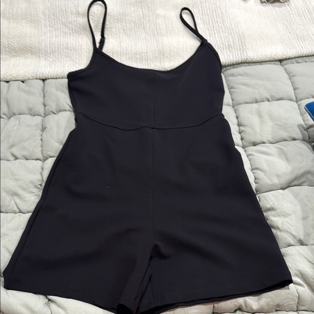 White Fox Boutique Black Romper